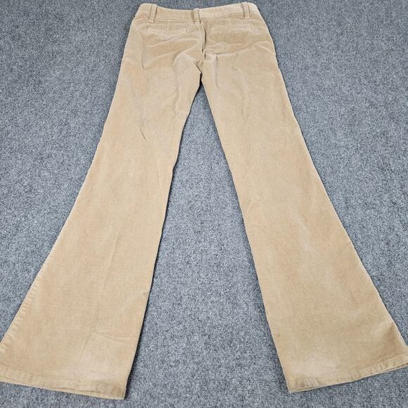 Y2K Banana Republic Corduroy Flare Pants Sz 26‎ (Fits 29X 32) Preppy Throwback - Picture 3 of 10